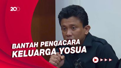 Sambo: Jika Penyidik Berpihak, Saya dan Istri Tak Mungkin di Sini