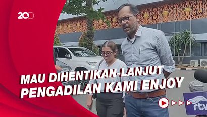 Hadiri Pemeriksaan Kasus Lord Luhut, Haris Azhar Minta Kasus Segera Selesai