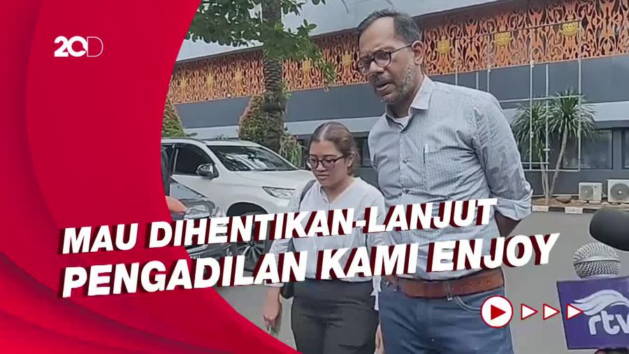 Hadiri Pemeriksaan Kasus Lord Luhut, Haris Azhar Minta Kasus Segera Selesai