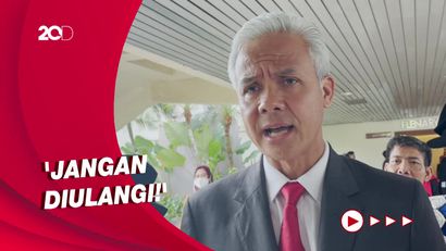 Ganjar Sentil Relawan yang Doakan Jokowi Jadi Ketum PDIP