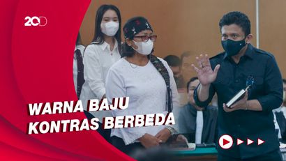 Pemandangan Sidang: Keluarga Yosua Full Putih, Keluarga Sambo Full Hitam