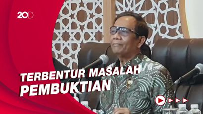 Mahfud Md Beberkan Kendala Penyelesaian Kasus Pelanggaran HAM