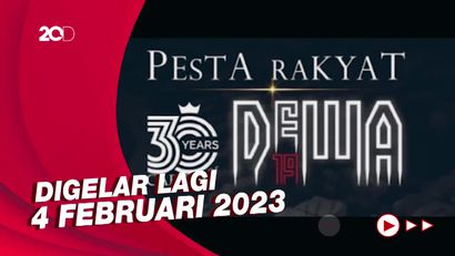 Pesta Rakyat 30 Tahun Berkarya DEWA 19 di JIS Ditunda