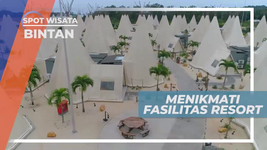 Berjalan Menyusuri Kawasan Penginapan Bernuansa Gurun di Bintan