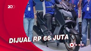 Yamaha Resmi Luncurkan Xmax Connected di IMOS 2022