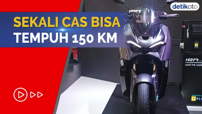 Motor Listrik M1-S, Ngecas 3 Jam Bisa Tempuh Jarak 150 Kilometer