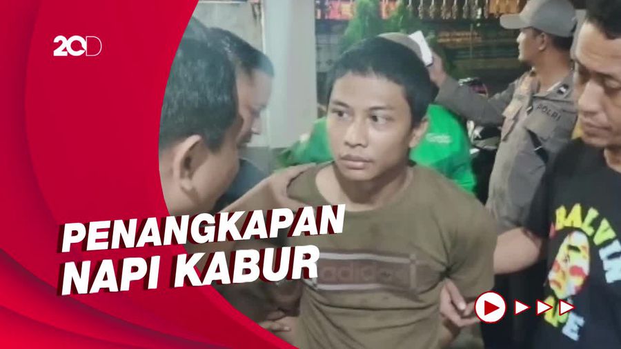 Detik-detik Penangkapan Napi Kabur dari Lapas Cipinang