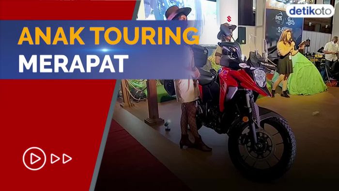 Mengusung Gaya Adventure, Suzuki V-Strom 250 Meluncur di IMOS 2022