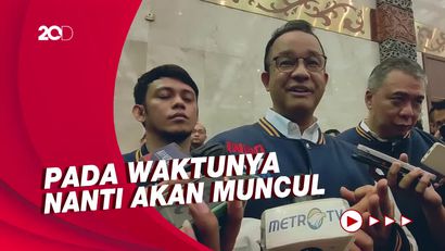 Jawaban Anies Terkait Pilih AHY atau Aher Jadi Cawapresnya