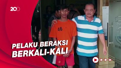 Polisi Ringkus Otak Begal Warga Pakai Samurai di Medan