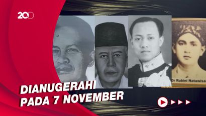 Mengenal 5 Sosok yang Akan Dianugerahi Gelar Pahlawan Nasional
