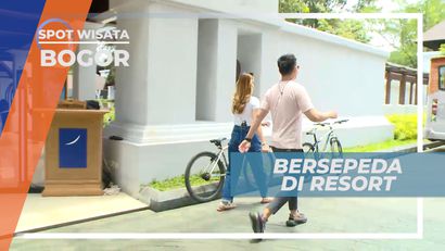 Bersepeda Mengelilingi Resort Mewah yang Sejuk Alami, Bogor
