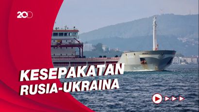 Kapal Kargo Mulai Tinggalkan Laut Hitam Usai Rusia Kembali ke Perjanjian Pangan
