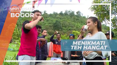 Menikmati Kehangatan Secangkir Teh Hangat di Pondok Pemburu Camp Bogor