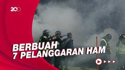Tembakan Gas Air Mata Berujung Temuan Pelanggaran HAM Tragedi Kanjuruhan