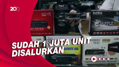 Transformasi TV Digital, Pemerintah Siapkan 5,6 Juta STB Gratis 