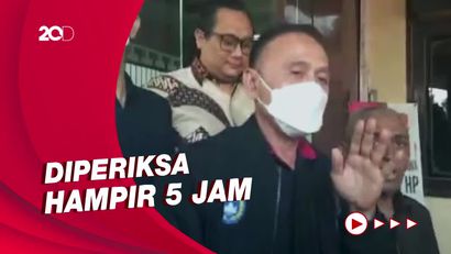 Iwan Bule Diperiksa di Polda Jatim, Serahkan Beberapa Dokumen