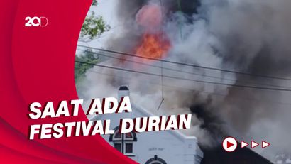 Gedung Kebudayaan Sawahlunto Warisan Dunia Terbakar