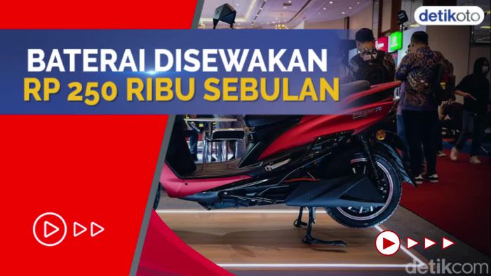 Tampang Motor Listrik Buatan Polytron Seharga Rp 16 Jutaan