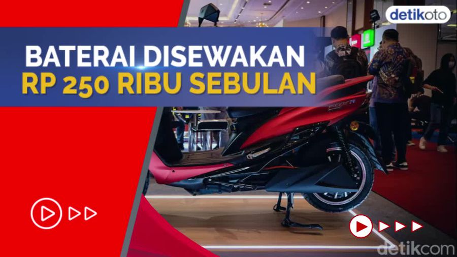Tampang Motor Listrik Buatan Polytron Seharga Rp 16 Jutaan