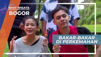 Barbeque Sederhana di Kawasan Perkemahan Bogor