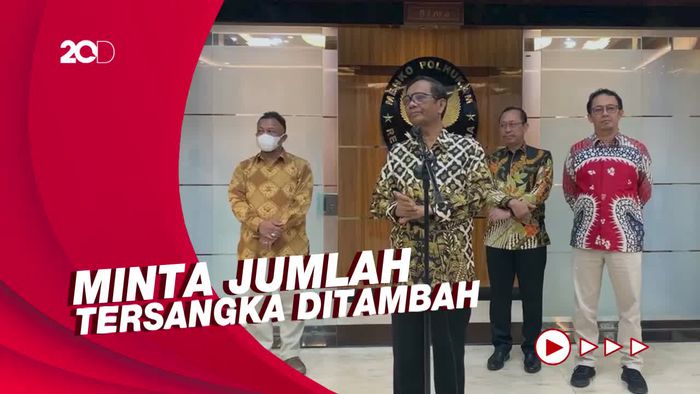 Mahfud Sebut Laporan Tragedi Kanjuruhan Komnas HAM Lebih Keras dari TGIPF