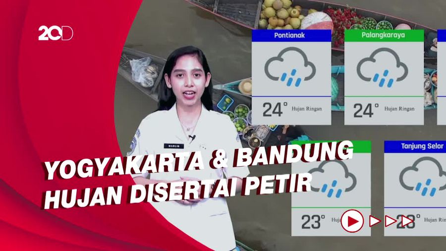 Medan Diperkirakan Hujan Intensitas Lebat, Cek Daerah Lainnya di Sini!