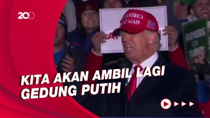 Trump soal Maju Pilpres AS 2024: Sangat, Sangat, Sangat Mungkin!