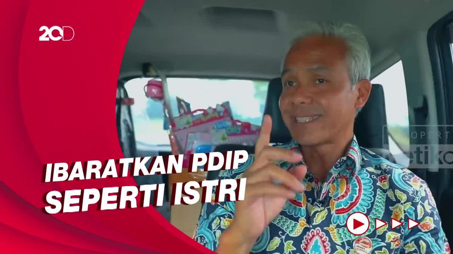 Ganjar Tegaskan Tak Akan Keluar PDIP: Emang Partai Lain Lebih Baik?