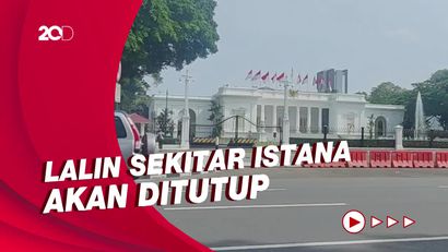 Catat! Daftar Rekayasa Lalin di Sekitar Istana Saat Demo 411