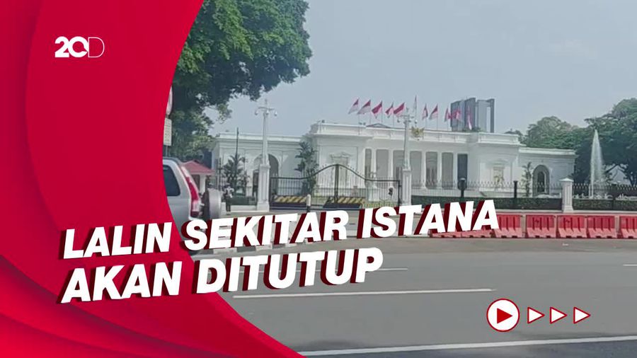 Catat! Daftar Rekayasa Lalin di Sekitar Istana Saat Demo 411