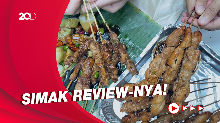 Battle Tampilan dan Rasa Sate Rp 165 Ribu dengan Rp 35 Ribu