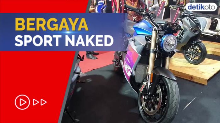 Tampil Gahar, Motor Listrik Pengawal G20 Bali Mejeng di IMOS 2022