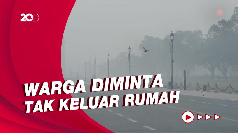 Polusi Udara India 4 Kali Lebih Buruk dari Jakarta, Sekolah Diliburkan