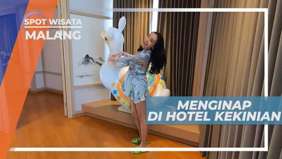 Seru-seruan Bermain Air di Kolam Renang Hotel Kekinian, Malang
