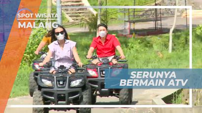 Serunya Berkeliling Taman Wisata Dengan Naik Atv, Malang