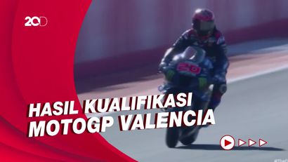 Quartararo Start ke-4 di MotoGP Valencia, Bagnaia ke-8