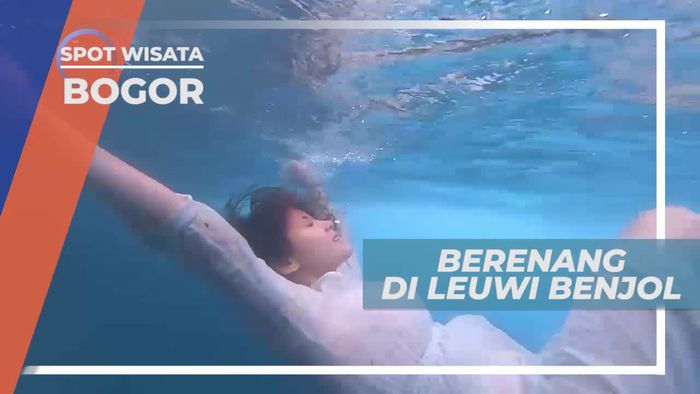 Jernih dan Menyegarkan, Berenang di Leuwi Benjol Bogor