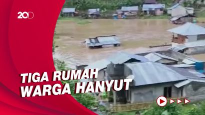 Momen Dramatis Evakuasi Korban Banjir Bandang di Minahasa