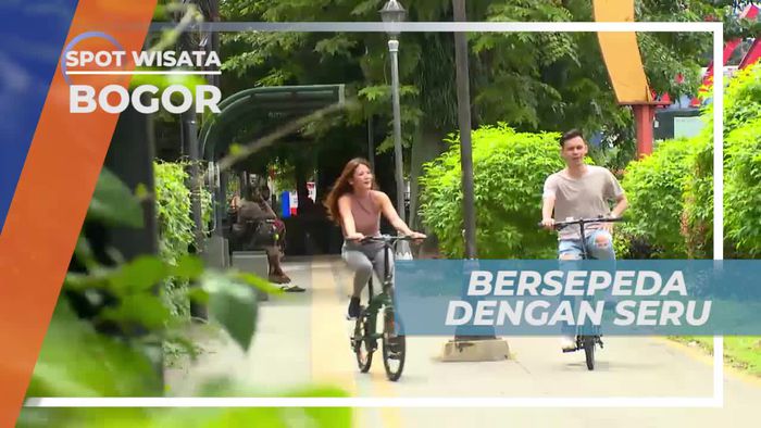 Asiknya Berkeliling Kota Bogor Naik Sepeda