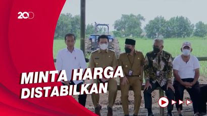 Duduk Bareng Jokowi, Petani Tebu di Mojokerto Curhat soal Harga Pupuk