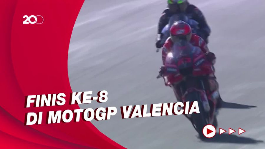 Detik-detik Francesco Bagnaia Juara Dunia, Kalahkan Quartararo
