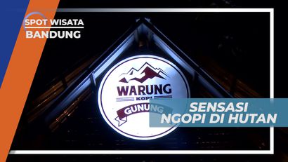 Ngopi Seru di Kedai Kopi dengan Konsep Alam, Bandung