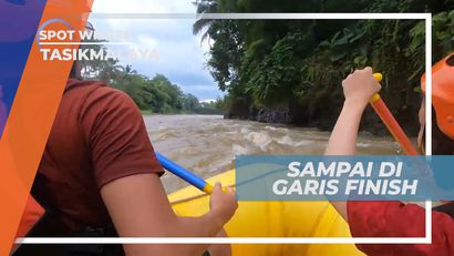 Kepuasan Menaklukkan Sungai Ciwulan, Tasikmalaya
