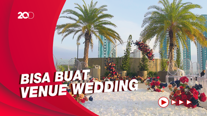 Melihat Sunset dari Ketinggian di Kawasan Glodok