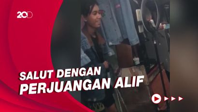 Viral Video Perjuangan di Balik Konten Alif Cepmek, Netizen Terenyuh