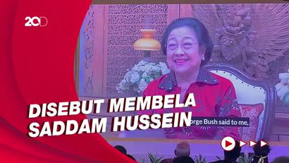 Cerita Megawati Bikin Marah Bush Jr soal Agresi Militer ke Irak