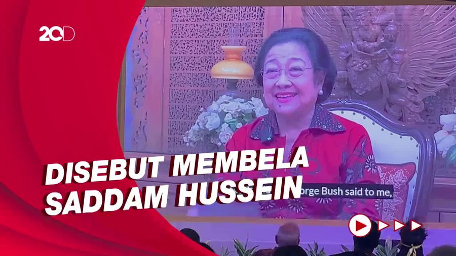Cerita Megawati Bikin Marah Bush Jr soal Agresi Militer ke Irak