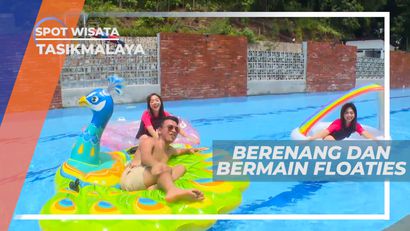 Segar dan Ceria Bermain Floaties Bersama Teman, Tasikmalaya