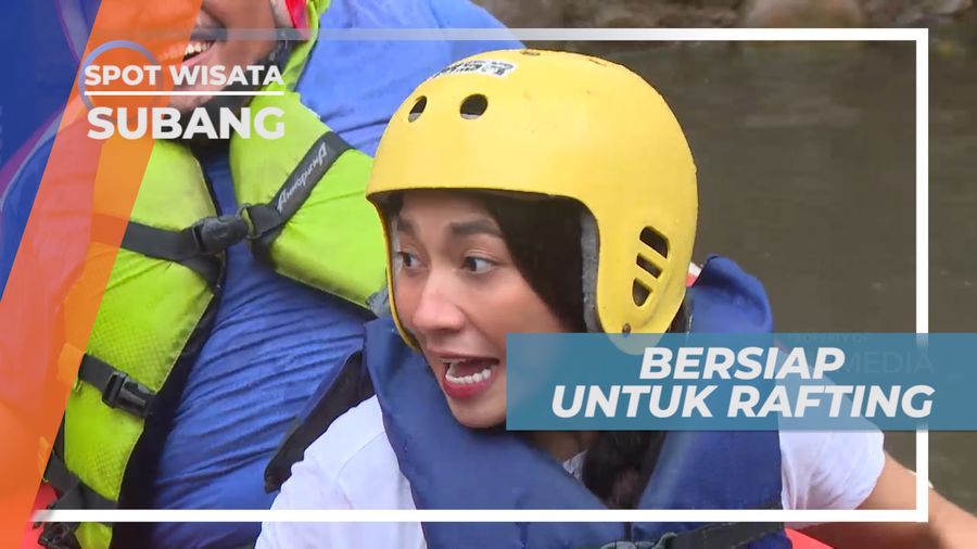 Permainan Air Seru di Ciater Subang, Rafting Arung Jeram